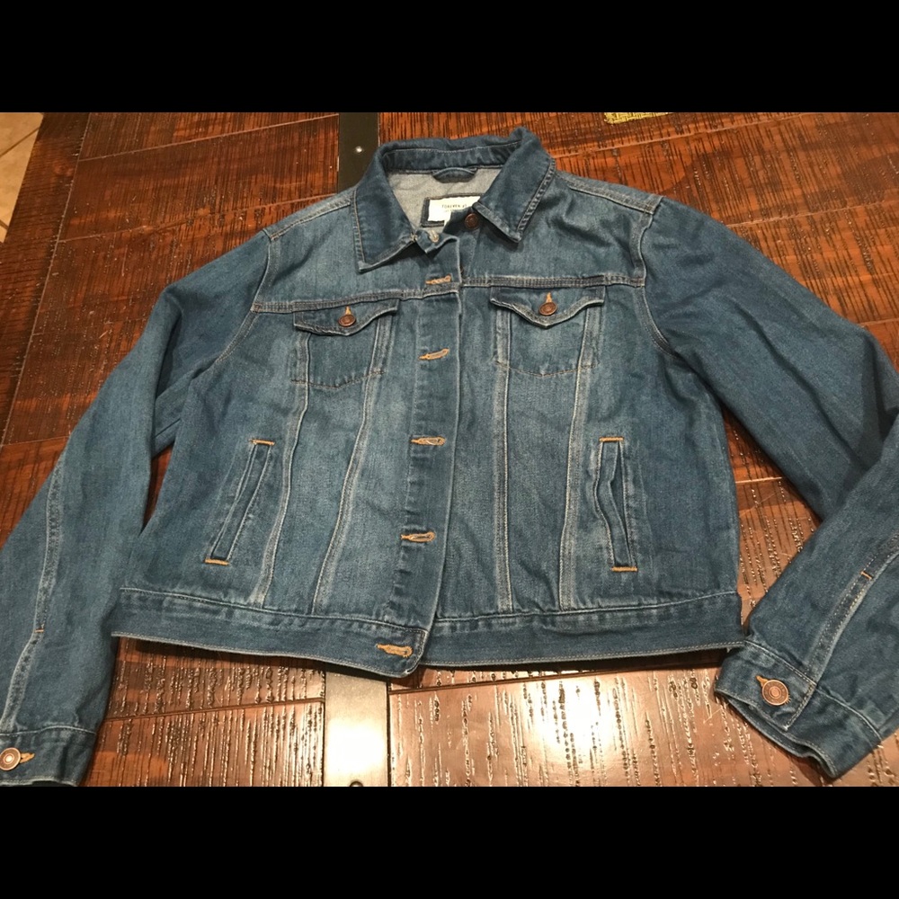 Blue Denim FOREVER 21 Jacket (L)